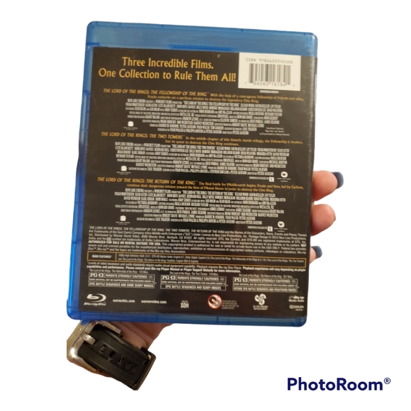 Lord of the Rings 3 film collection theatrical versions Blue ray - Picture 2 of 2